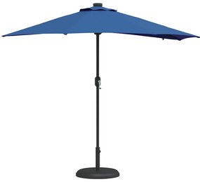 Guarda-sol de Jardim Azul 294 x 150 x 223 cm tecido