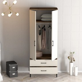 Guarda-roupa Kumsal T – Nogueira – 80x47,5x201,4 cm