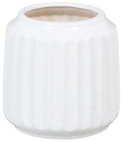 Vaso Cerâmica 16 X 16 X 16 cm Branco
