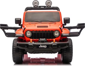 JIPE elétrico para Crianças Jeep Wrangler Rubicon LIFT  24V 4x4, Rodas de espuma EVA Laranja