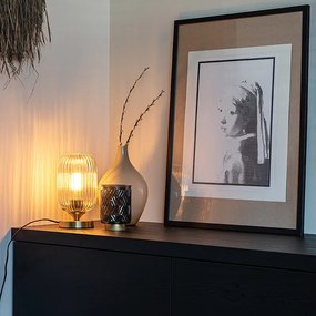 Candeeiro de mesa Art Déco em latão - Banci