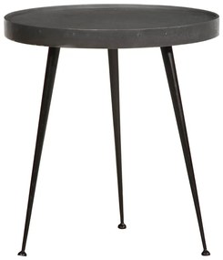 Mesas de centro 2 pcs derivados de madeira preto