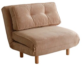 Sofá-Cama Foldy – Castanho – 93x82x90 cm