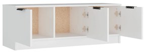 Móvel para TV 102x35x36,5 cm derivados de madeira branco