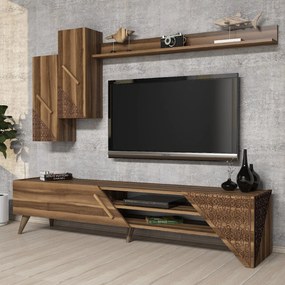 Móvel TV Beril – Nogueira – 180x40x37 cm