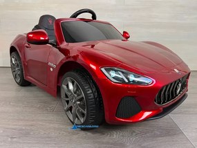 Carro elétrico para crianças Maserati GC Sport 12V 2.4G Vermelho Metalizado