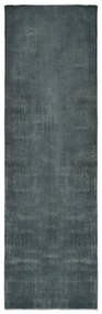 vidaXL Tapete/passadeira lavável poliéster 80x300 cm cinzento
