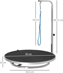 PawHut Mesa de Higiene para Animais de Estimação Mesa de Cabeleireiro