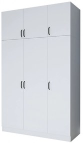 Roupeiro BA104 – Branco – 145x239x55 cm