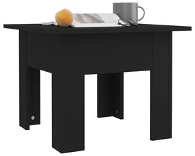 Mesa de centro 55x55x42 cm aglomerado preto