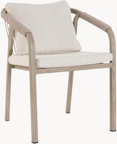 Cadeiras de jardim empilháveis com braços Kalimera, conjunto de 4