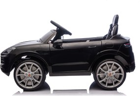 Carro Infantil bateria 12V Porsche Cayenne, pneus EVA Preto