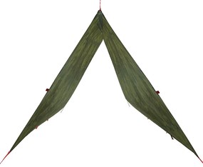 Lona de campismo 506x306 cm impermeável camuflagem