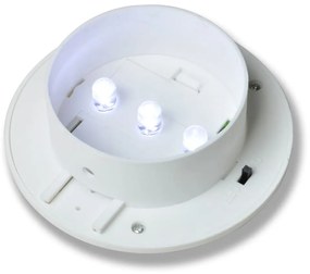 Conjunto Lâmpada Solar 6 Peças de Exterior para a Cerca Calha