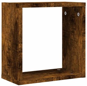 Prateleiras de parede em forma de cubo 2 pcs 30x15x30cm