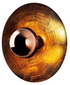 Aplique de Parede Kurt – Cobre – 28 cm x 26 cm