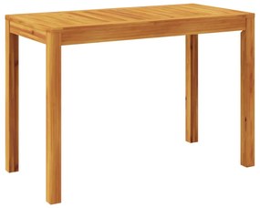 3 pcs conjunto de jantar para jardim madeira de acácia maciça