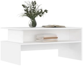 Mesa de centro 90x55x42,5 cm derivados de madeira branco