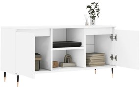 Móvel de TV 104x35x50 cm derivados de madeira branco