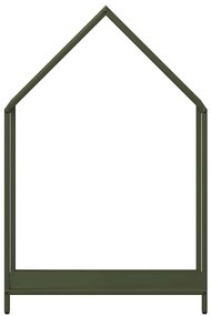 Suporte para lenha aço laminado a frio verde azeitona