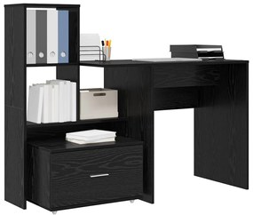 Mesa Carvalho preto 131.5 x 50 x 106.5 cm Madeira processada