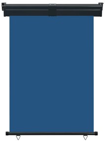 Toldo lateral para varanda 125x250 cm azul