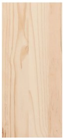 Garrafeira 56x25x56 cm madeira de pinho maciça