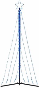 LED Árvore de Natal 339 LEDs Azul 187 cm