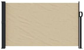 Toldo lateral retrátil 120x500 cm bege