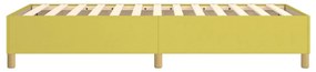 Estrutura de cama sem colchão 100x200 cm tecido verde