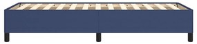 Estrutura de cama sem colchão 80x200 cm azul