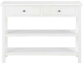 Aparador 110x35x80 cm MDF branco