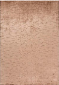 Tapete em viscose artesanal de pelo curto Edge