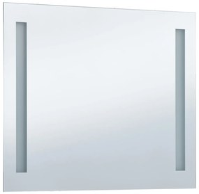 Espelho de parede LED para casa de banho 100x60 cm