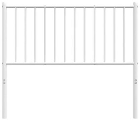 Cabeceira de cama 100 cm metal branco
