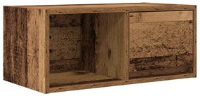 Móveis TV 2 peças madeira velha 60x31x25,5cm madeira trabalhada