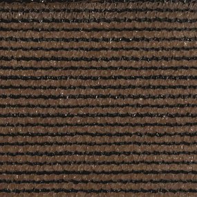 Para-sol estilo vela 160 g/m² 2,5x2,5x3,5 m PEAD preto