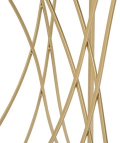 MESA CONSOLA EXY 120X40X80 CM DOURADO