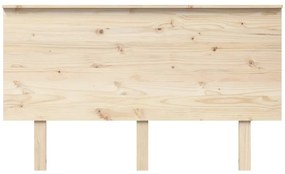 Cabeceira de cama 139x6x82,5 cm pinho maciço