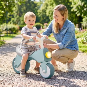 Bicicleta de Equilíbrio Infantil, 54 x 29 x 45 cm, Com Música e Luzes, Azul