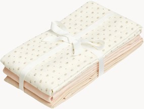 Panos de musselina em algodão orgânico Rowan, conjunto de 3