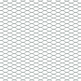 Cerca Hexagonal vidaXL Verde 1,4x25 m Aço