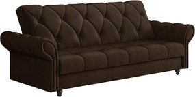 Sofá-cama Columbus 209, Cama com arrumação, 90x240x90cm, 69 kg, Pernas: Madeira