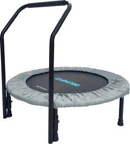 Trampolim de fitness DrumFit Jump 920. 92 cm de diâmetro. Base com 6 pés. Peso máximo do utilizador de 100 kg