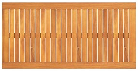 Mesa de centro 100x50x33 cm madeira de acácia maciça