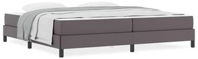 Cama Outros Cinzeto 200 x 200 cm Couro sintético