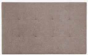 Cabeceira Estofada Artur Chenille Castanho Moca & 160 Cm - Sklum