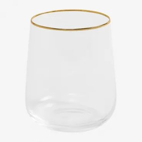 Pacote De 4 Copos De Vidro 45 Cl Olaya Transparente - Sklum