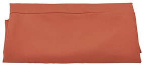 Tecido de substituição p/ guarda-sol exterior 300 cm terracota