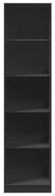 Roupeiro 50x50x200 cm contraplacado preto